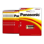 9 Baterias Panasonic Photo Cr123a 3v Lithium