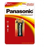 9V Pilha Panasonic Power Alcalina C/1 Bateria 9V