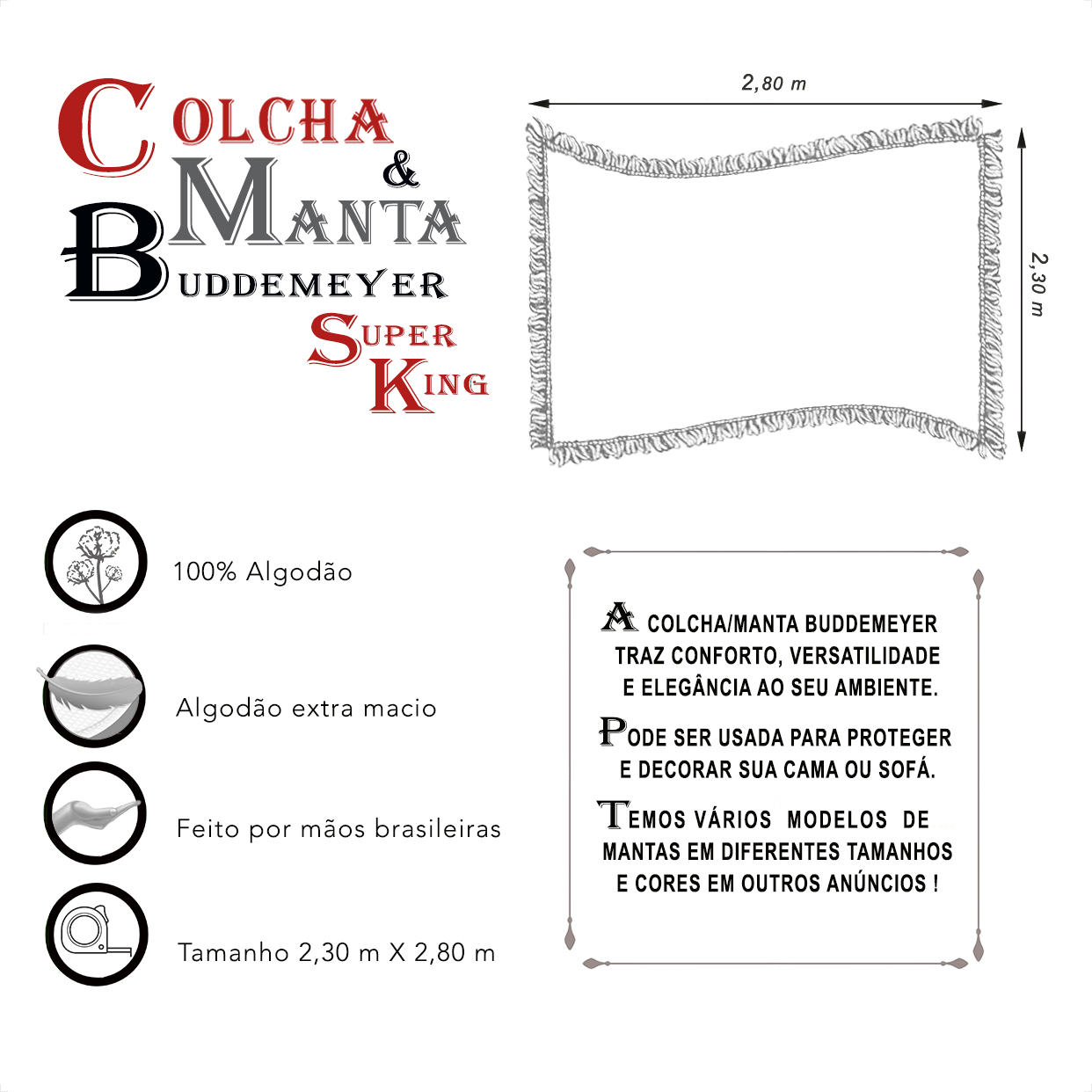 Manta e Colcha Buddemeyer Super King Rosa Claro 2,30m x 2,80m