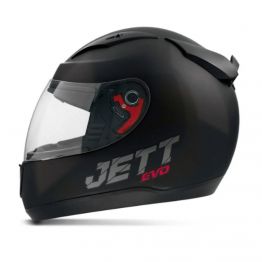 Capacete Jett Evo Line Solid Preto - Brilhante Tamanho 58 CAP-696PT - Pro Tork