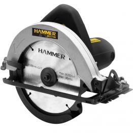 Serra Circular Hammer 100% Rolamentada 1100w Preto GYSC1100_110 - 127V
