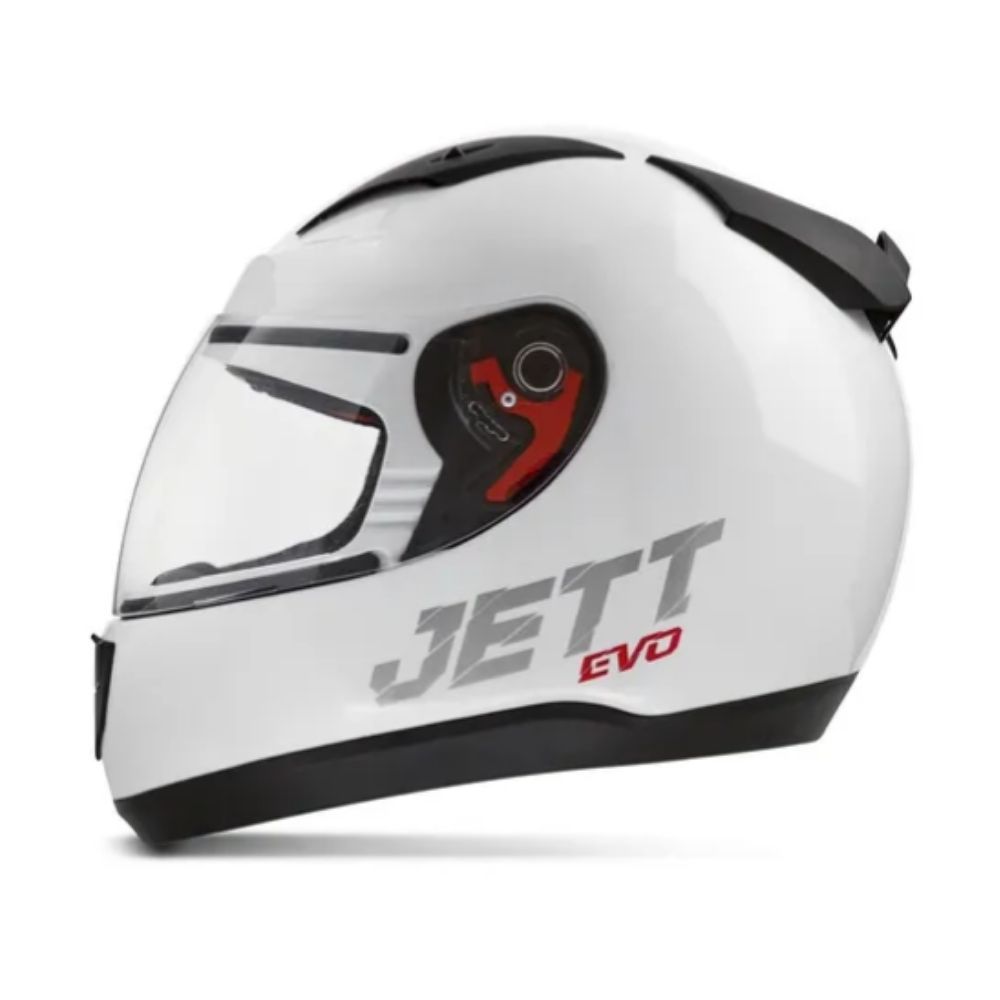 Capacete Jett Evo Line Solid Branco - Brilhante Tamanho 56 CAP-695BC - Pro Tork