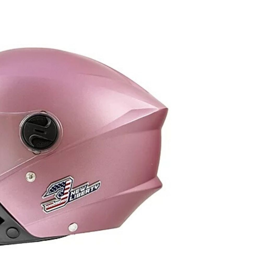 Capacete New Liberty Three Elite Rosa Bebê - Baby Pink Tamanho 58 - Pro Tork - CAP-708BPK