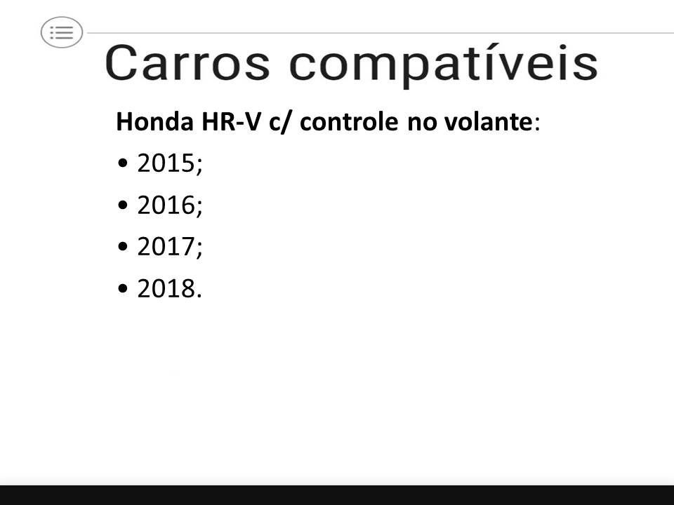 Central Multimidia SP8530BT Honda HRV 2019 Positron + Moldura 2din + Câmera de ré + Chicote + Interface