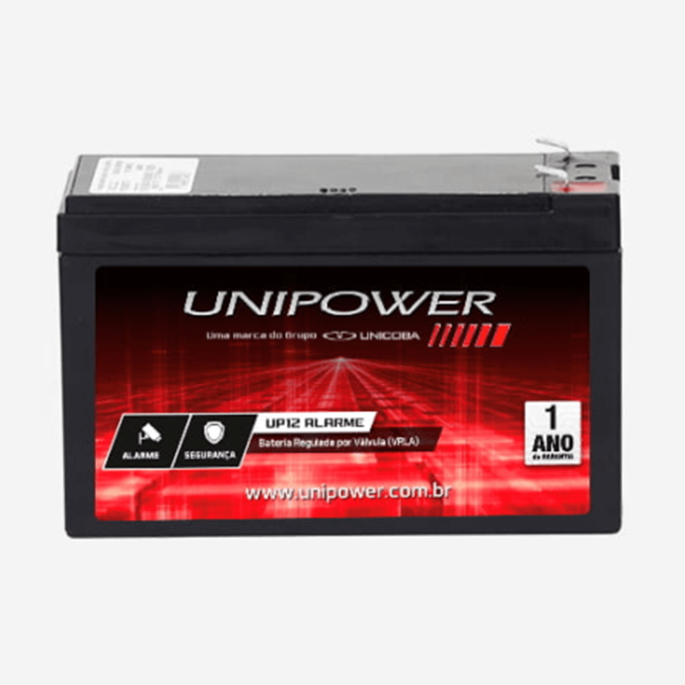 Kit com 3 Baterias UNIPOWER 12V ALARME