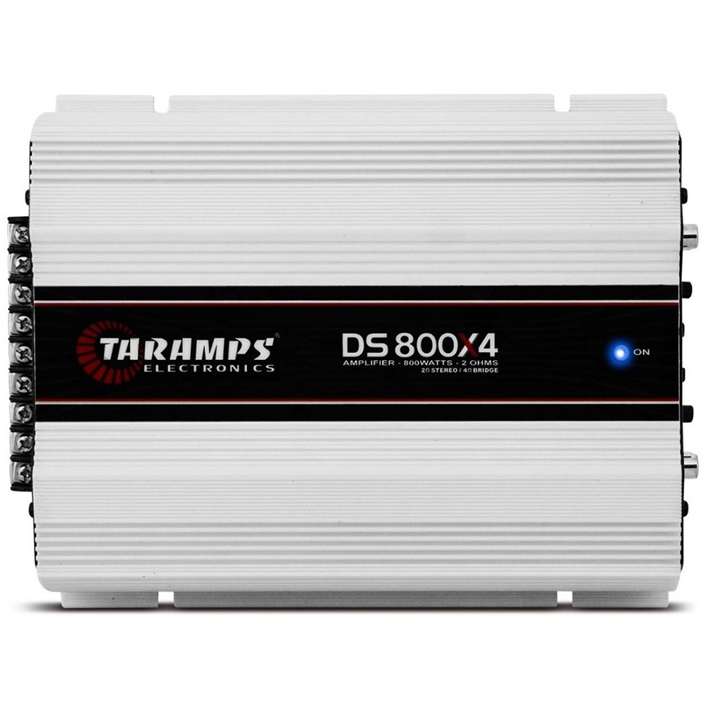 Módulo de Potência Taramps DS 800x4 Class D 800W 2 Ohms V2