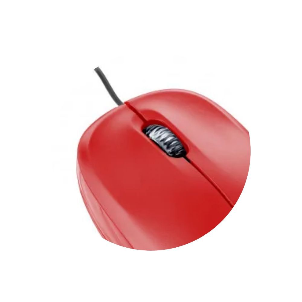Mouse Box Óptico Com Fio USB Vermelho Multilaser - MO292