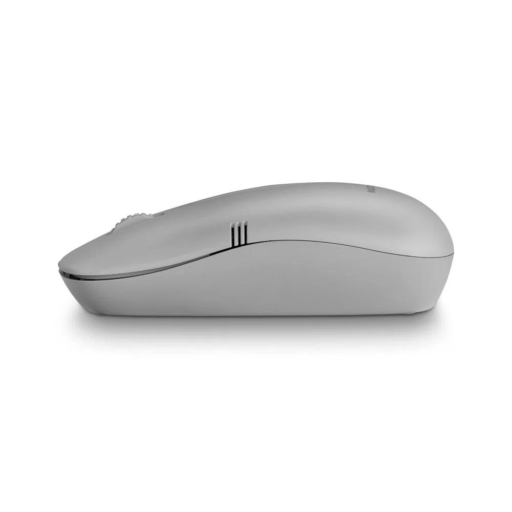 Mouse Sem Fio Lite 2.4GHZ 1200 DPI USB Cinza Multilaser - MO287