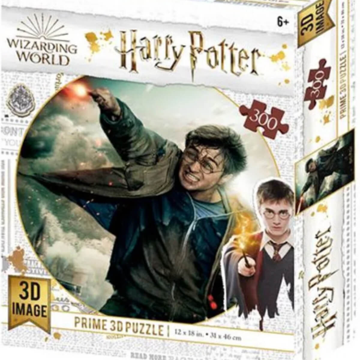 Quebra-Cabeça 3D Battle Harry Potter 300 peças Multikids - BR1323