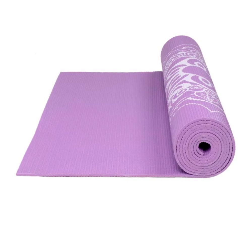 Tapete de Yoga Premium com Estampa de Mandala Roxo Atrio - ES219