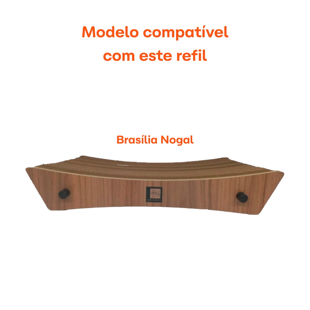 Refil de Arranhador Brasilia - Nogal