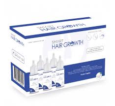 Kit profissional para tratamento capilar Smart Derma Pen e Smart Hair Growth Solution Monodoses
