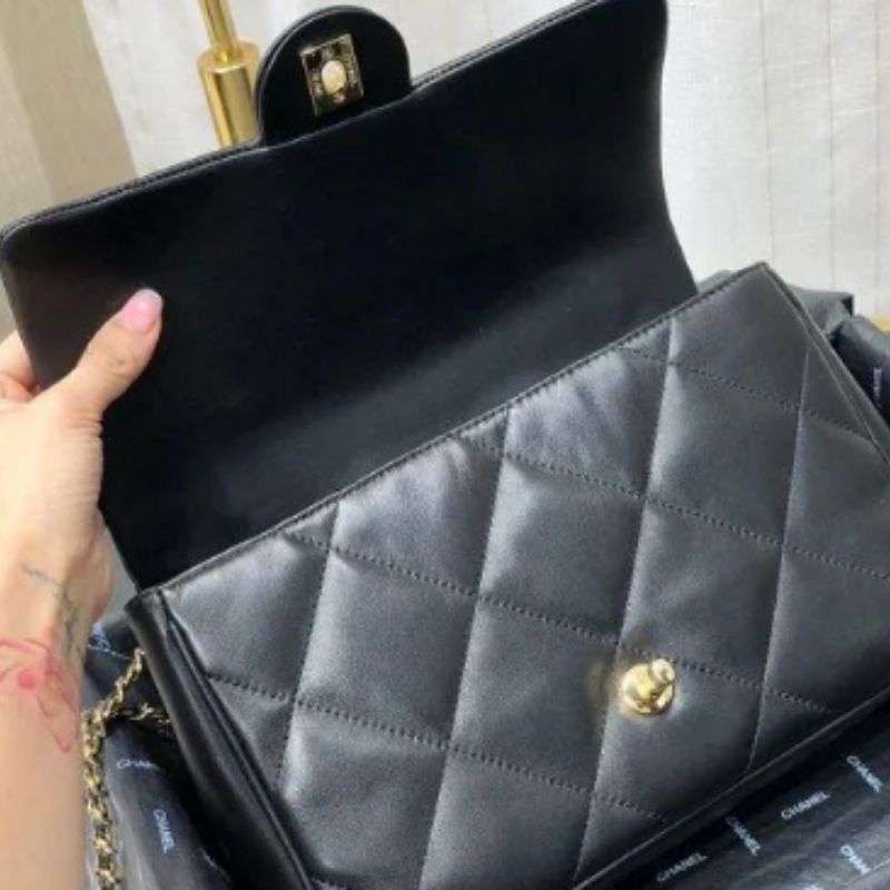 BOLSA CHANEL QUILTED LAMBSKIN AS1115