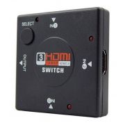 SWITCH HDMI | 3 ENTRADAS E 1 SAÍDA | 1080P FULL HD