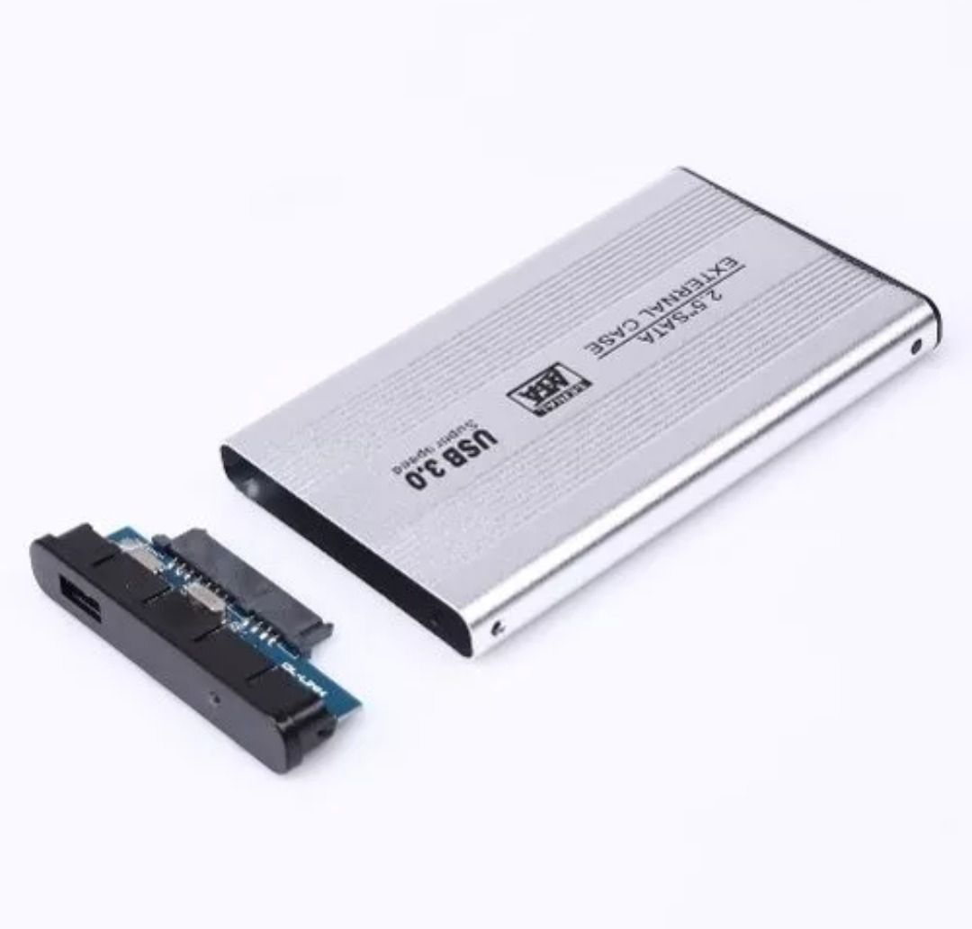 CASE HD SATA 2.5" | USB 3.0 | PRATA
