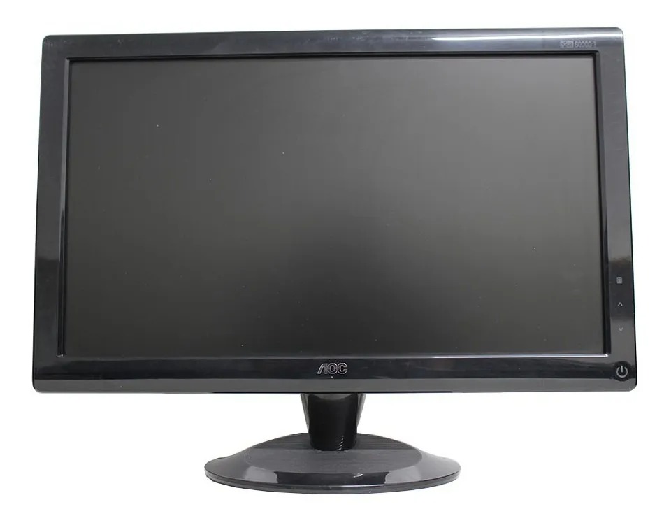 Monitor AOC 2036VA 20" Polegadas LCD Widescreen - Entradas VGA / DVI / USB-B