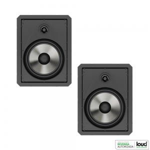 Kit Caixa de Embutir no Gesso LR6-PASS BL C/ Bluetooth Áudio Streaming APL-90 BT Loud