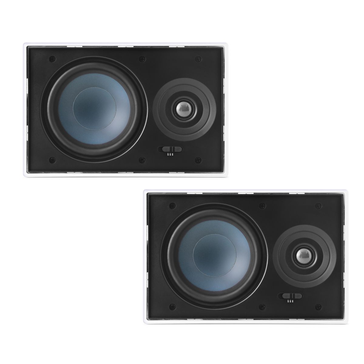 Kit 5.1.2 Dolby Atmos Caixa Acústica de Embutir LCR-A100 + LR-E100 + NQ6-M100 + Subwoofer Compact Cube 10 AAT