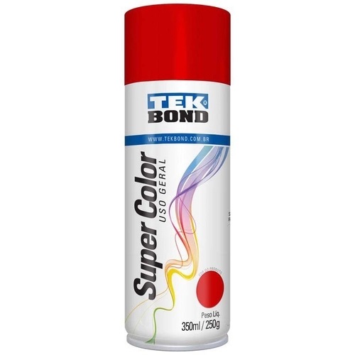 Tinta Spray Vermelho - Tek Bond