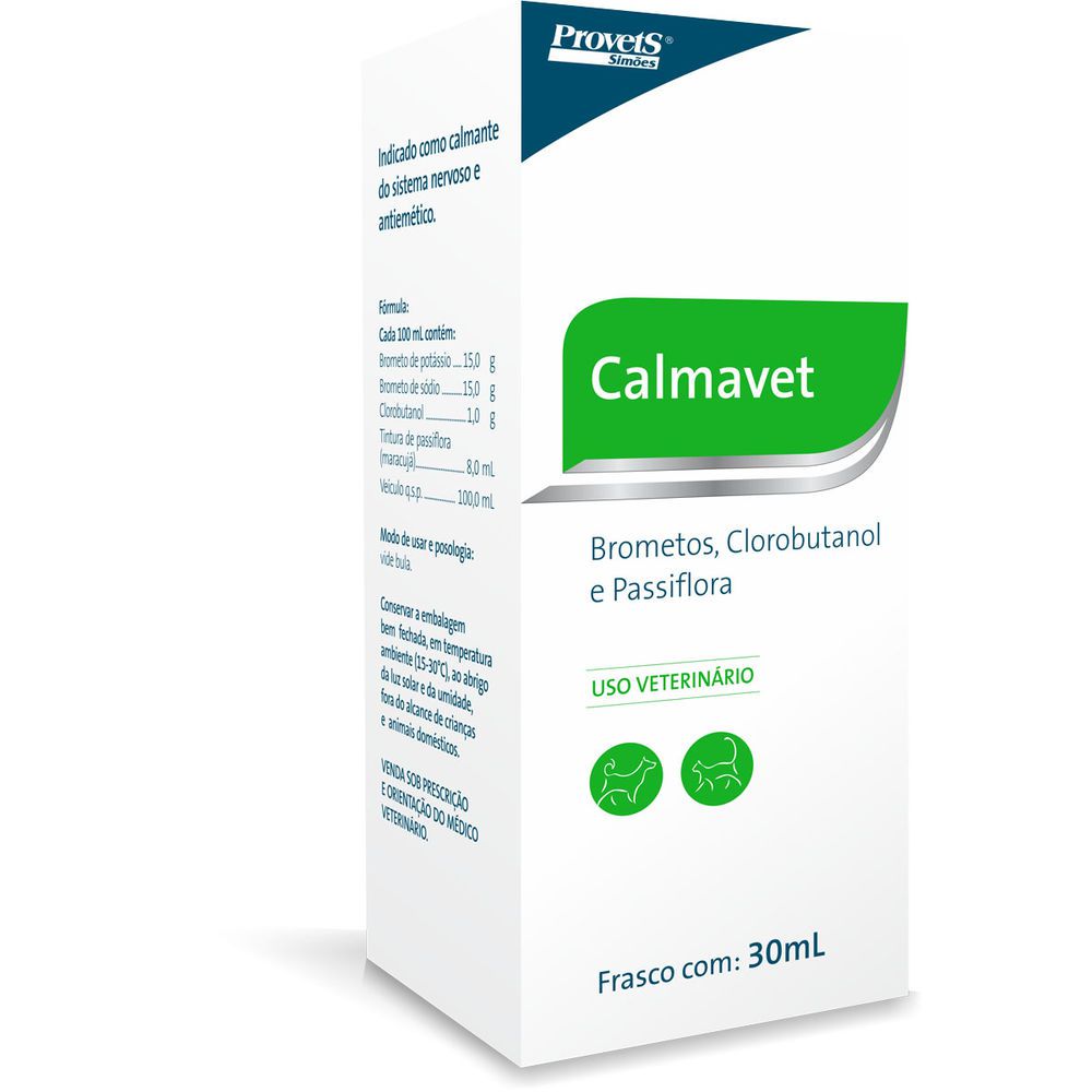 Calmante Natural Provets Calmavet 30ml