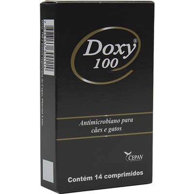 Doxy 100 Antibiótico com 14 comprimidos Cepav