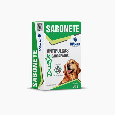 Dug´s Sabonete Cães 80gr Antipulgas E Carrapatos