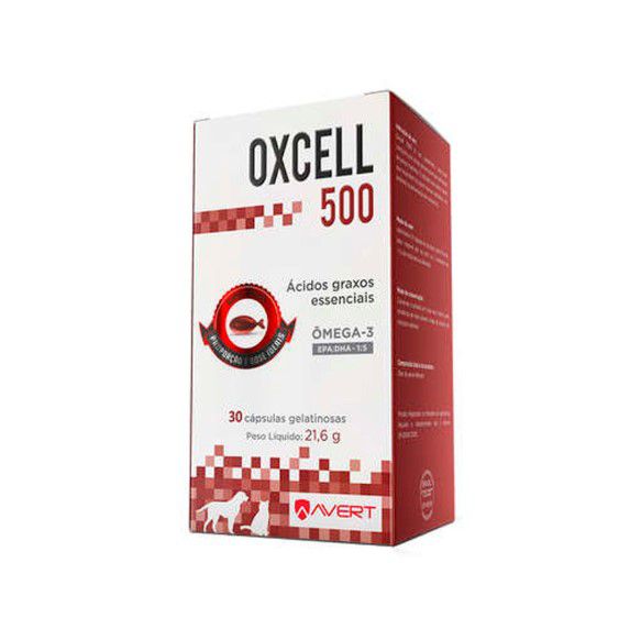 Oxcell 500 com 30 Cápsulas - Avert