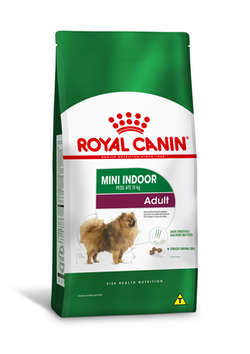 Ração Royal Canin Mini Indoor Adult para Cães Adultos de Raças Pequenas 2,5Kg