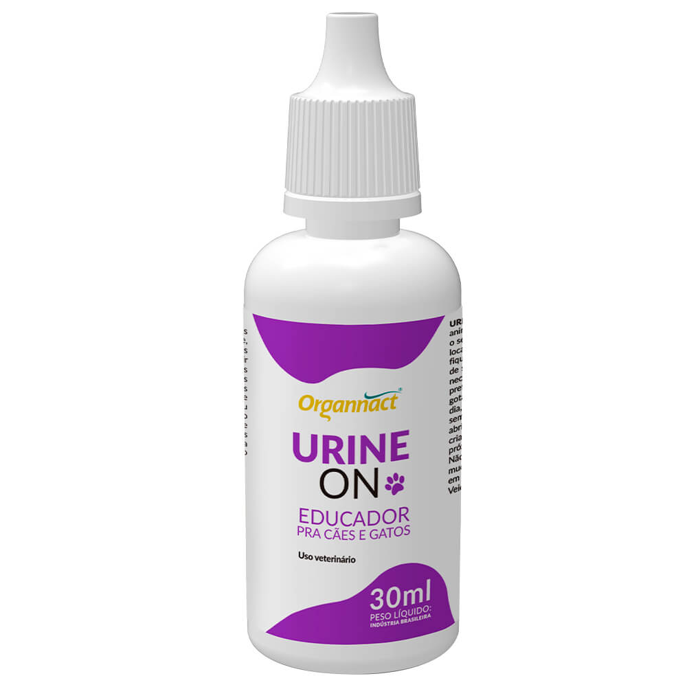 Urine On Educador Sanitário para Cães e Gatos 30 ml Organnact