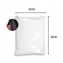 Envelope Lacre de Segurança c/ Plástico Bolha 32x40
