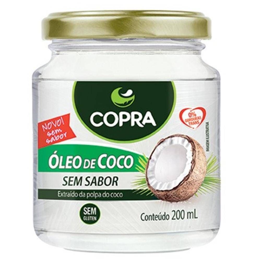 OLEO DE COCO SEM SABOR 200ML - COPRA