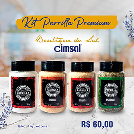 Kit Sal Parrilla Premium