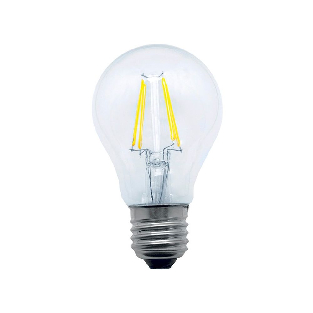 Lâmpada Led Bulbo Cristal A60 4W Luz Amarela E27 Vintage Bivolt
