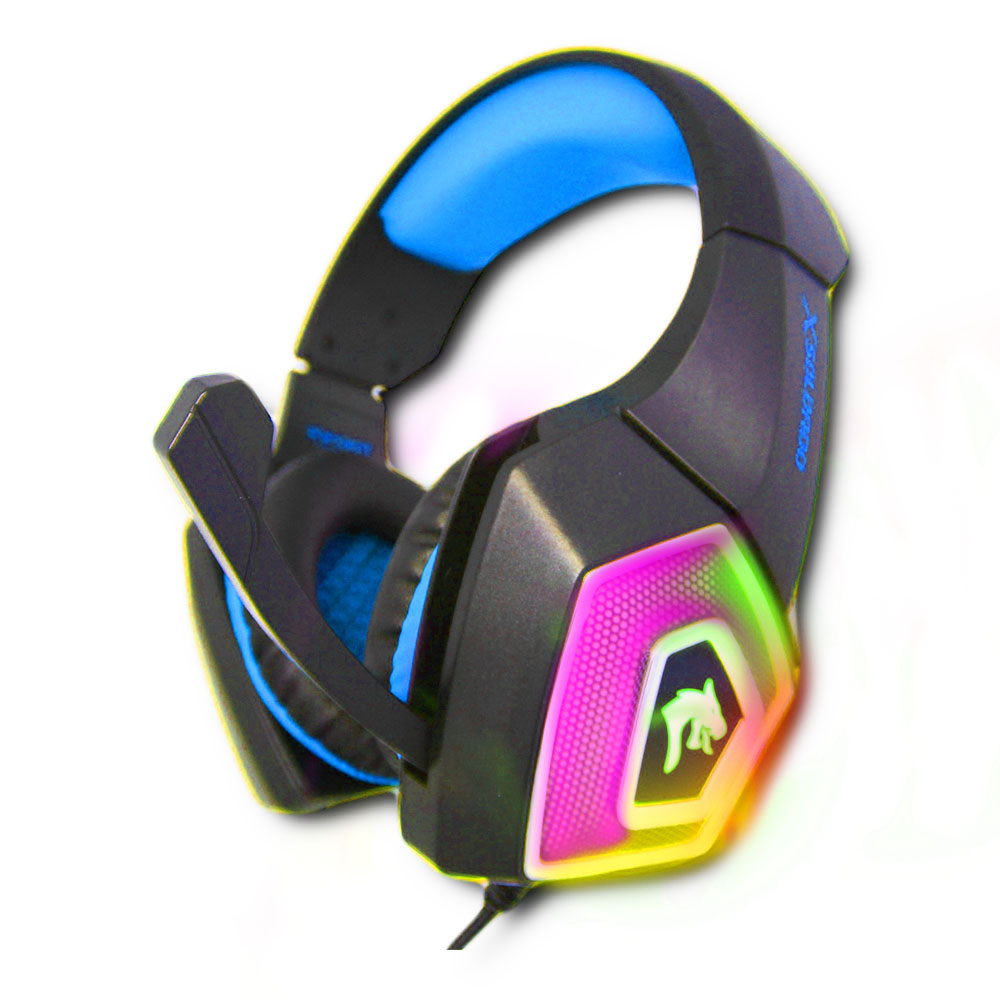 Fone Gamer Headphone Ouvido Com Led RGB Surround Bass