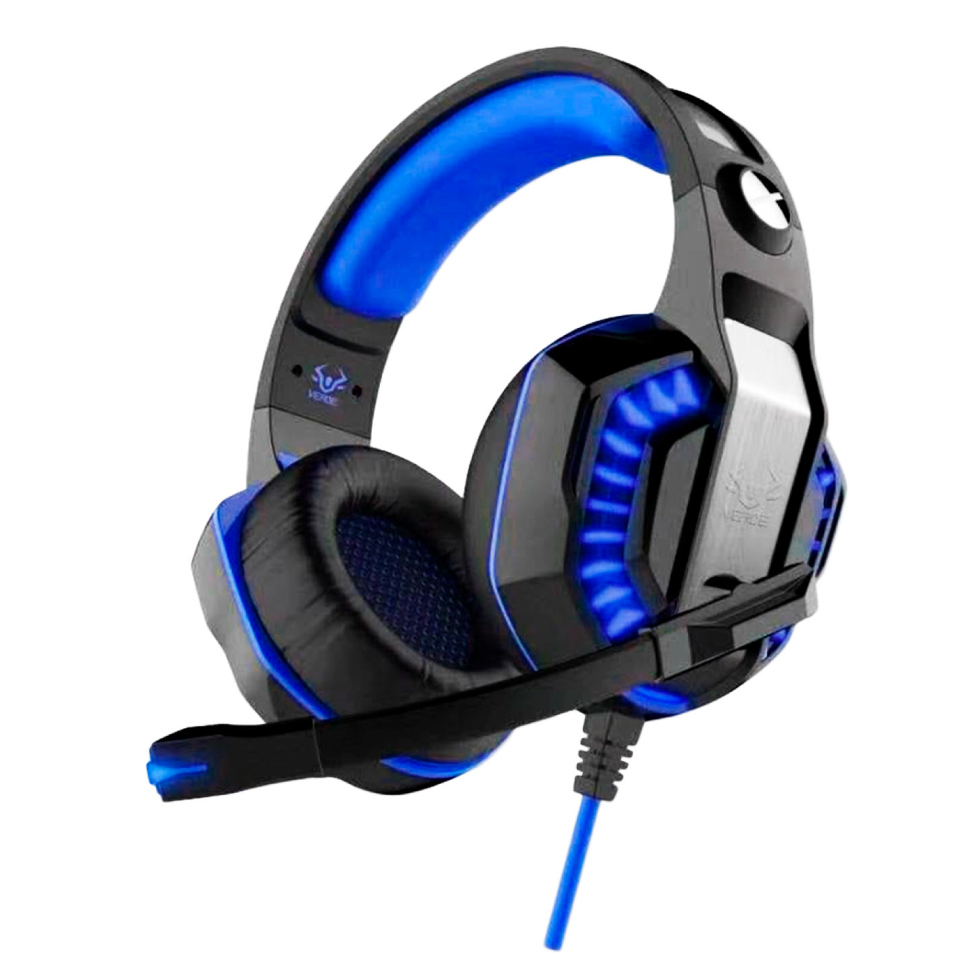 Headset Gamer Fone Pc Ps4 Xbox Mobile Led Microfone