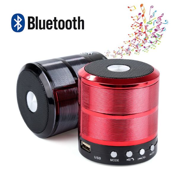 Mini Caixa Caixinha Som Portátil Bluetooth Mp3 Fm Sd Usb