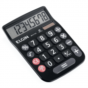 Calculadora de Mesa Elgin 8 Dígitos MV4133 Preta