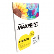 Etiqueta Maxprint 6182 Inkjet/Laser Carta com 100 Folhas 49218-5