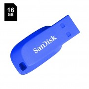 Pen Drive 16GB SanDisk Cruzer Blade Azul