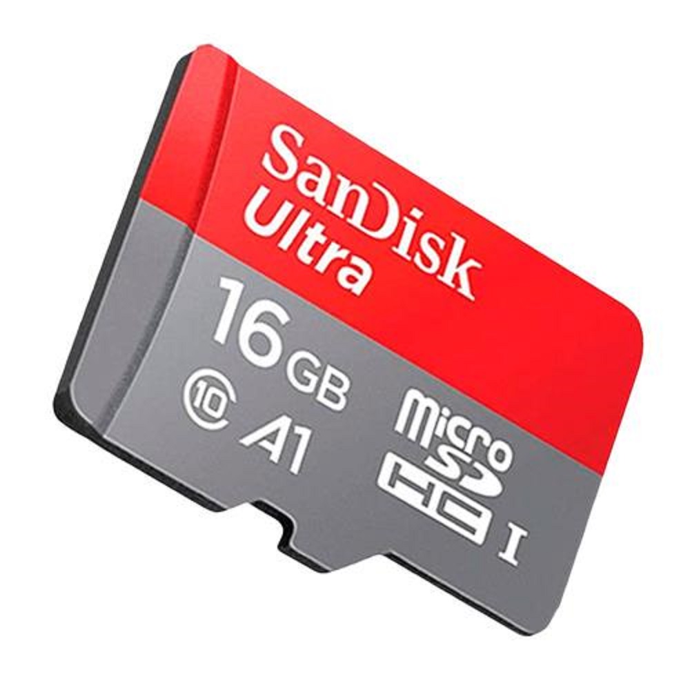 Cartão De Memória 16gb Sandisk Ultra MicroSD/SDHC Classe 10 C/Adap