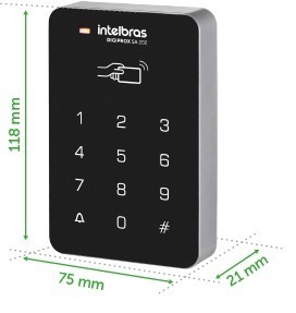 INTELBRAS - SA 202 Controle de acesso senha e cartão  