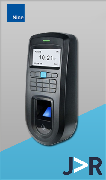 NICE LINEAR HCS - Leitor Biométrico/proximidade e senha LN 30 ID