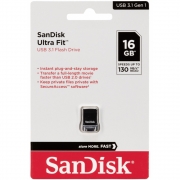 Pendrive Sandisk Z430 Ultra Fit Usb 3.1 16 Gb - Preto