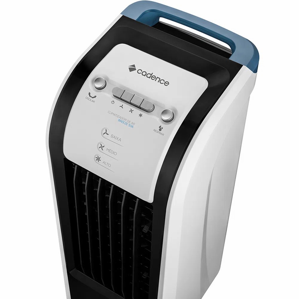 Climatizador de Ar Cadence Breeze CLI506 Frio - Branco/Preto - 127V