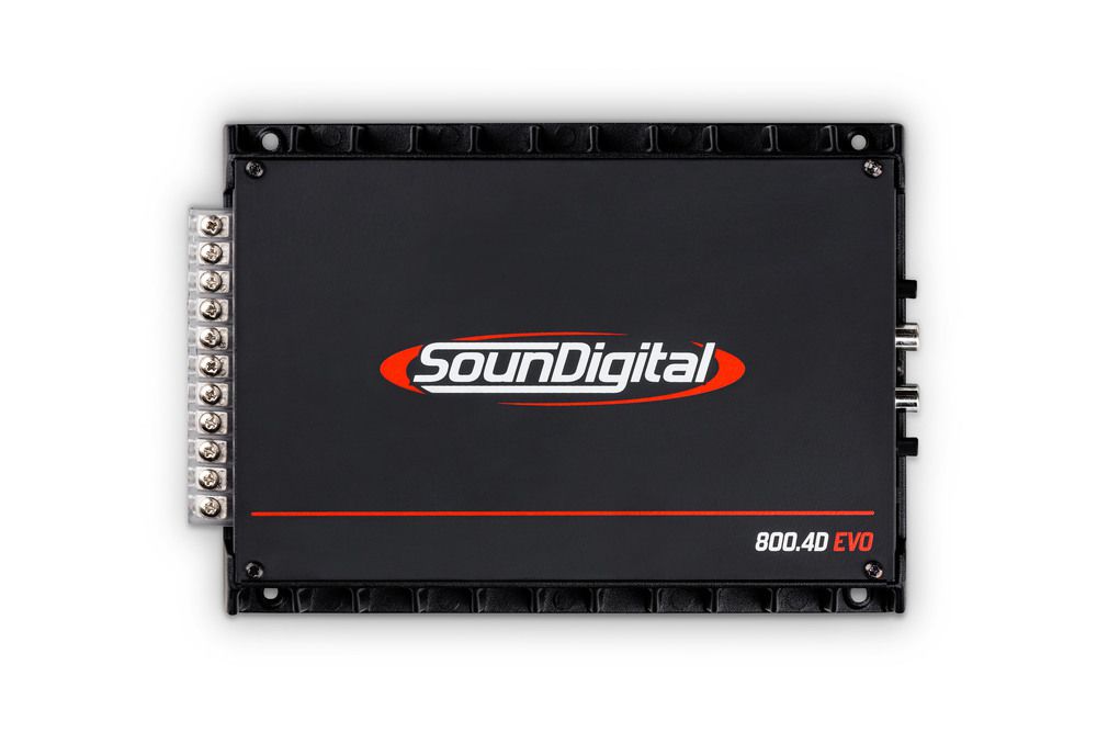 Módulo Amplificador Soundigital SD800 4 Canais 4 Ohms