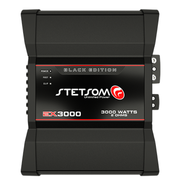 Módulo Amplificador Stetsom EX3000 Black Edition 1 Canal 2 Ohms