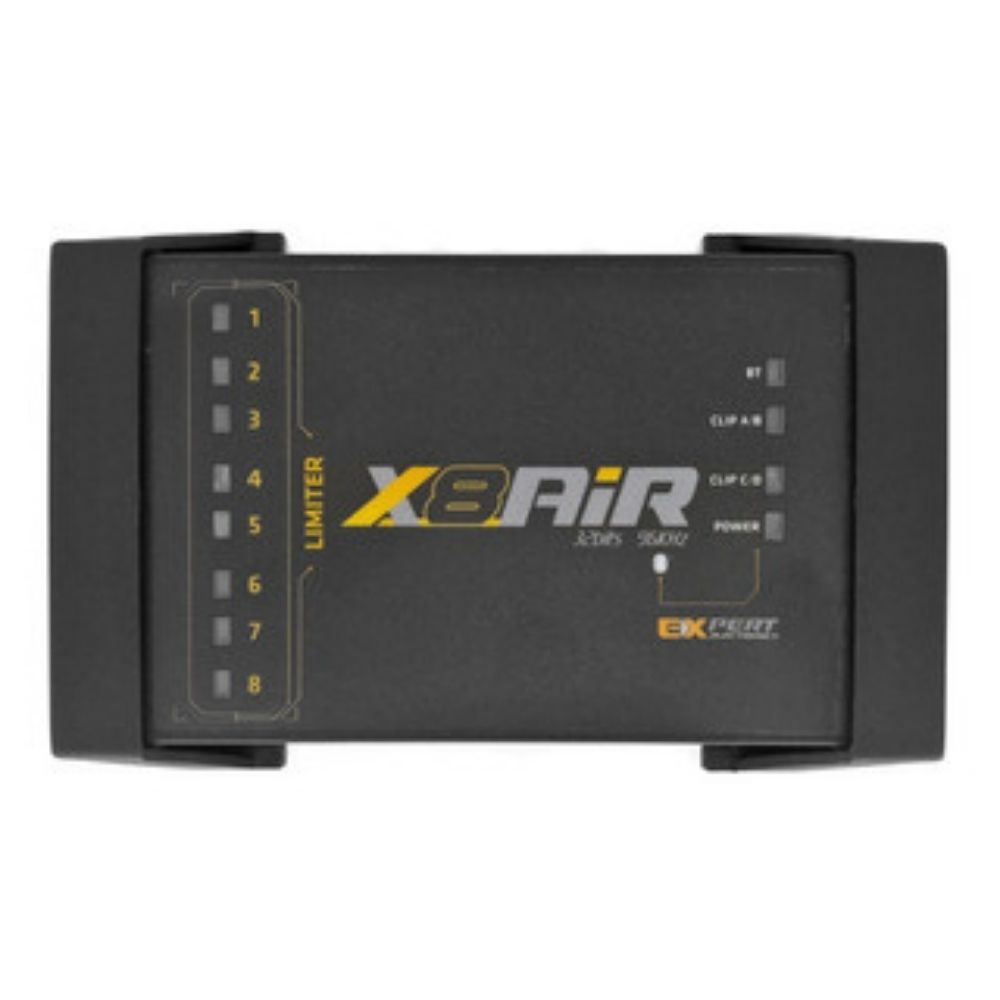 Processador Crossover Expert X8 Air Connect Bluetooth 8 Canais 28 Bandas