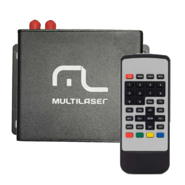 Receptor de TV Digital Multilaser Full Seg AU908