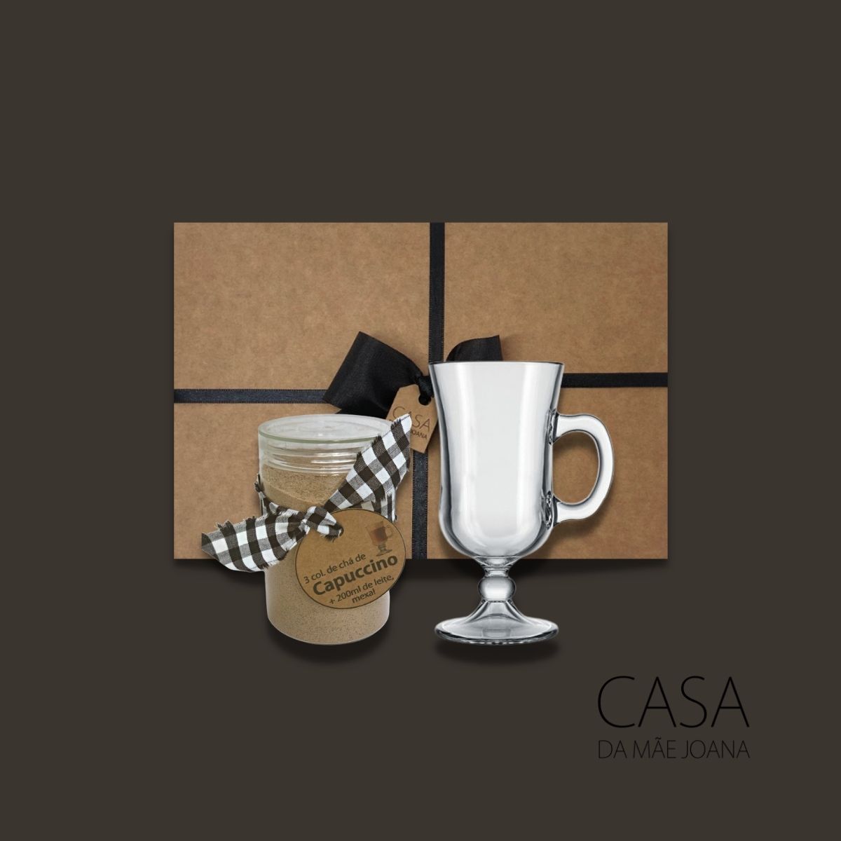 Kit Presente Cappuccino + Taça