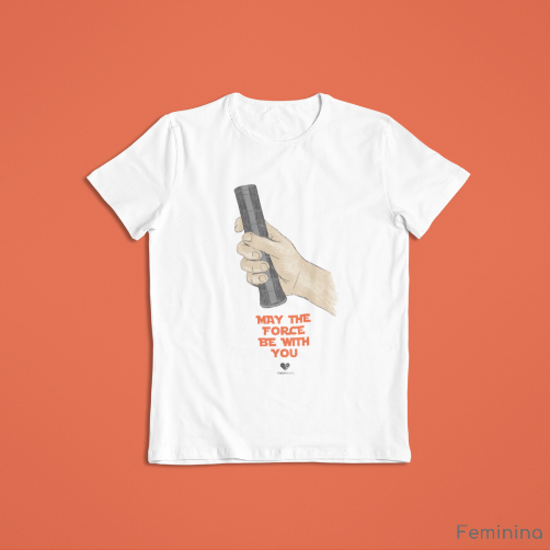 Camiseta THE FORCE  >> FEMININA